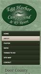 Mobile Screenshot of eggharborcampground.com